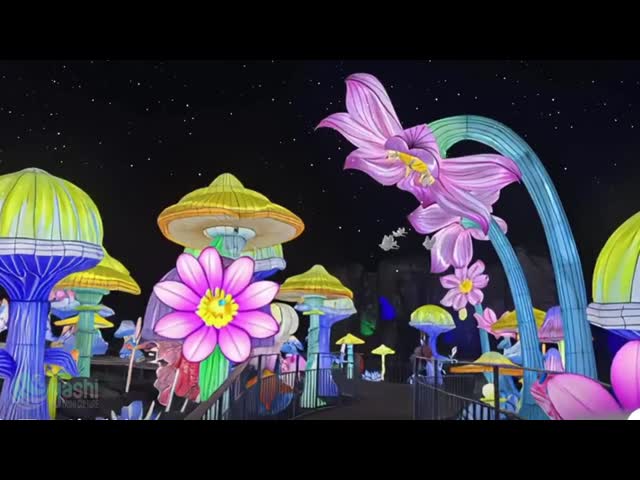 Artificial Luminous Flower Led Garden Ornaments Vibrant Colors Customizable