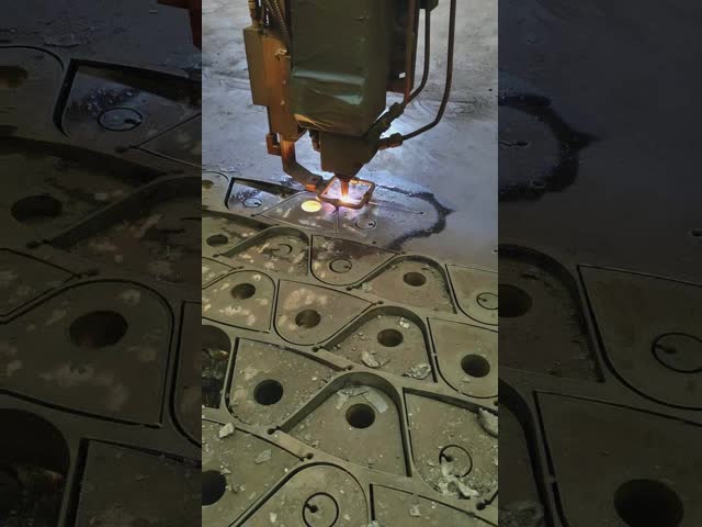 Laser-Flame Composite Cutting Machine for 50-200mm Carbon Steel