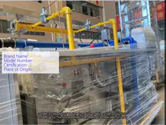 700kg/M 20T Bakery Tunnel Oven With Mesh Belt Conveyor