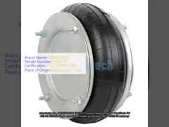 FS 412-10 DS Atuador Pneumático de Borracha Convoluto Simples ContiTech Air Spring 67962