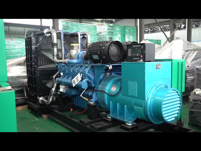 JW-600 KW/750 KVA Standby Power Weichai Engine Diesel Generator Set Customizable 50 Hz/60 Hz