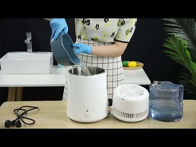 4L Water Distiller For Home Use Stainless Steel 1.5L/H Dental Water Distillation Device
