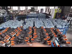 China Summer BOA Rotating Button Work Shoes with KPU Flying Knit and Kevlar Anti-stab Safety Features supplier