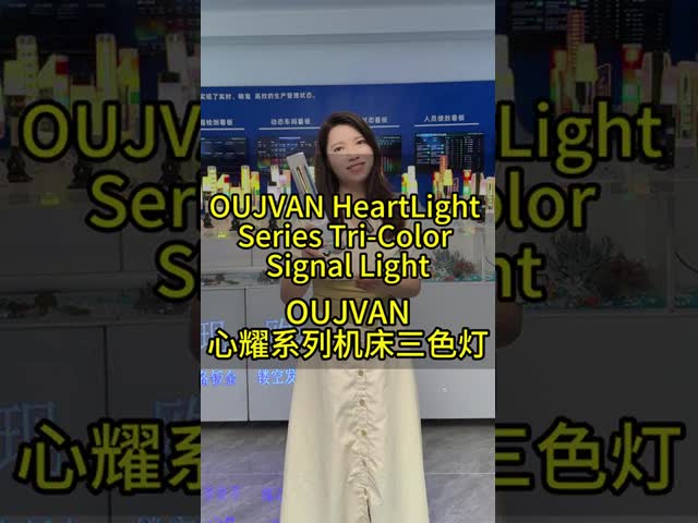 Machine Tool 3 Color Tower Stack Lights With 360° Beam Angle And 80 Ra Color Rendering Index