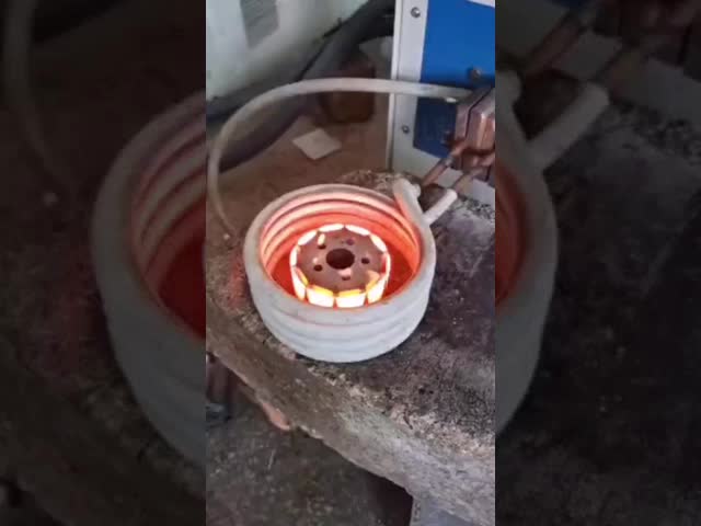 70KVA Industrial Induction Heater 70KW Annealing Steel Induction Heater