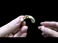 Maloney Zirconia Bridge Implant Bar For Dental Restoration Custom No Foreign Body Sensation