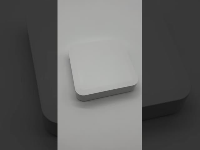 Square Plastic Router Box 125*125*28mm Wi-Fi Router Case For Network Device Housing