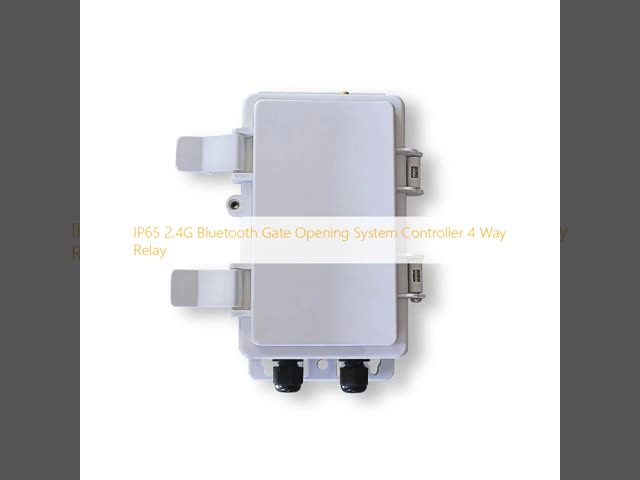 IP65 2.4G Bluetooth Gate Opening System Controller 4 Way Relay