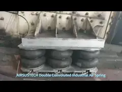 Los airbagues del pedernal W01-358-7444 doblan los sacos hinchables derechos del paseo del bramido 0.2Mpa