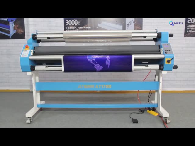 110V - 120V Heat Assist Laminator Pneumatic Wide Format Laminator Machine