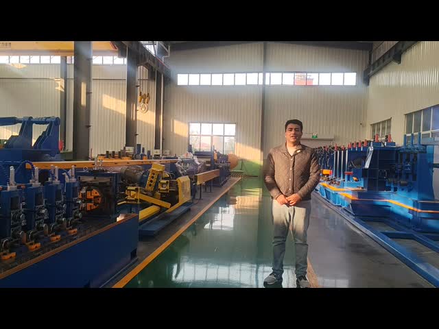 Precision Tube Mill for Round Square Rectangular Pipes 25.4-89mm