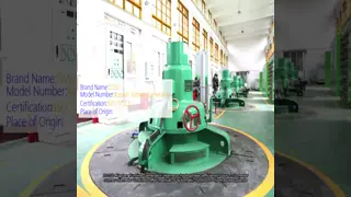Kaplan Hydro Turbine Generator with 1-10 Meters Runner Diameter and Manual Or Automatic Control System in Stainless Steel Construction