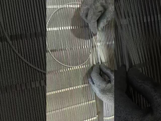 3mm Wire Diameter 50mm Mesh Size Stainless Steel 304 Wire Rope Mesh for Stair Balustrade and Aviary Fence