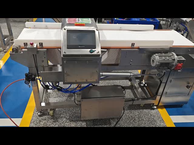 Induction Food Metal Detector Sensitivity Food Industry Food Safety Factory Bakery Conveyor Belt