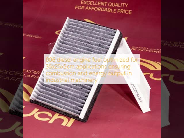 006 diesel engine fuel optimized for 35x25x5cm applications ensuring combustion and energy output in industrial machinery