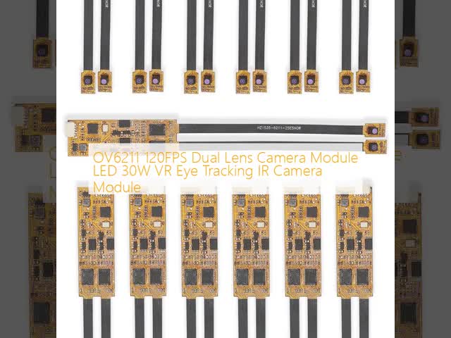 OV6211 120FPS Dual Lens Camera Module LED 30W VR Eye Tracking IR Camera Module