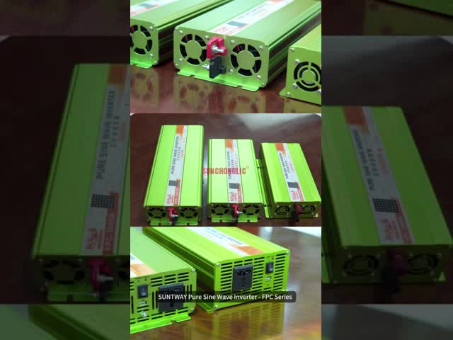 2000W 24V to 220V Pure Sine Wave Power Inverter with 5V/1A USB Port for High Power Output
