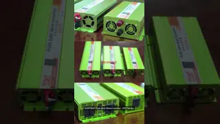 2000W 24V to 220V Pure Sine Wave Power Inverter with 5V/1A USB Port for High Power Output