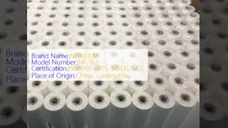 12 Mic 400mm Larghezza Lunghezza su misura Glossoso PET Pre-Coating Termico Film di Laminazione