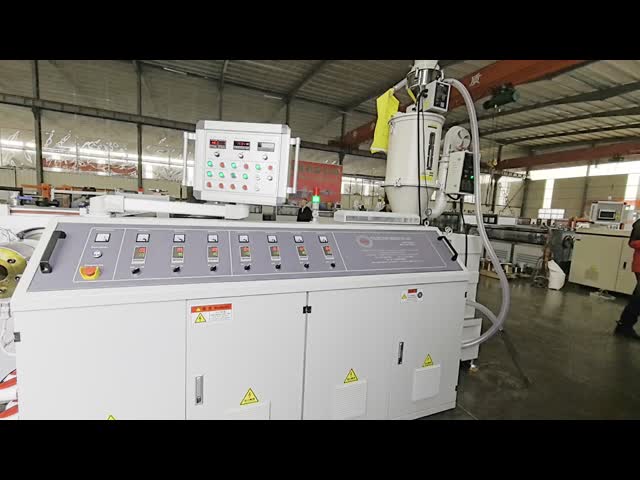 Single wall HDPE carbon spiral pipe machine fully automatic platform engineered for consistent pipe and production flow