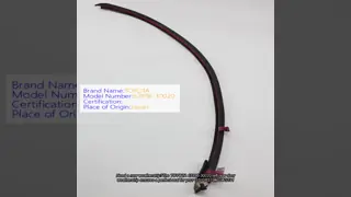 67896-30020 TOYOTA Left Rear Door Weatherstrip For GS/GRS19#/GWS191