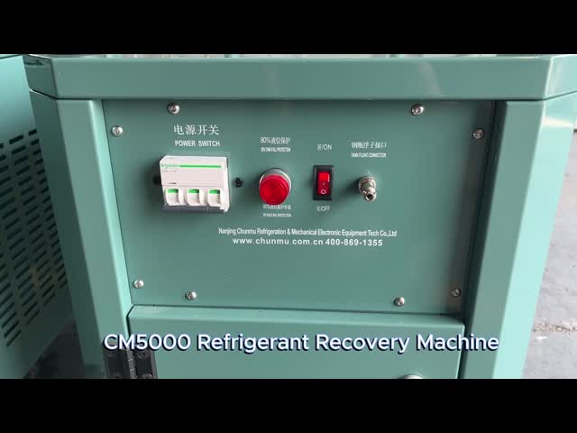Light Weight Portable Ac Recovery Machine To Recovery R410A R22 R134a Refrigerant