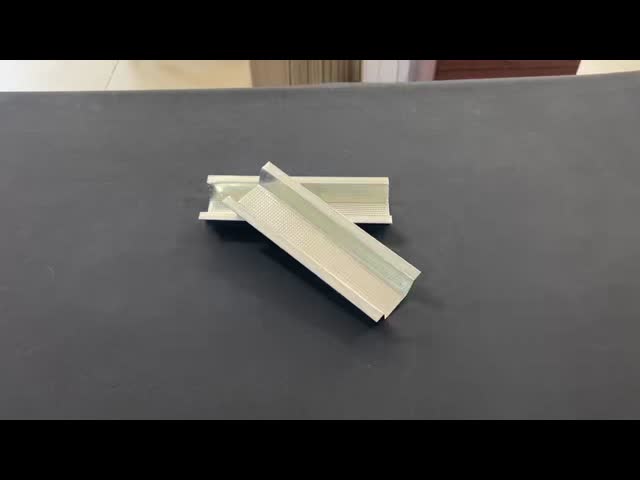 Gypsum Profiles 60/27 Furring Channel Galvanized Steel Stud Easy Installation