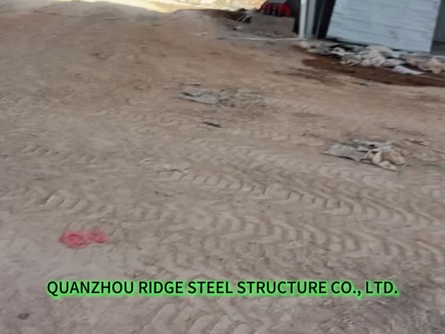 Painted Metal Steel Structure Logistics Warehouse Prefab Steel Storage Building for Factory