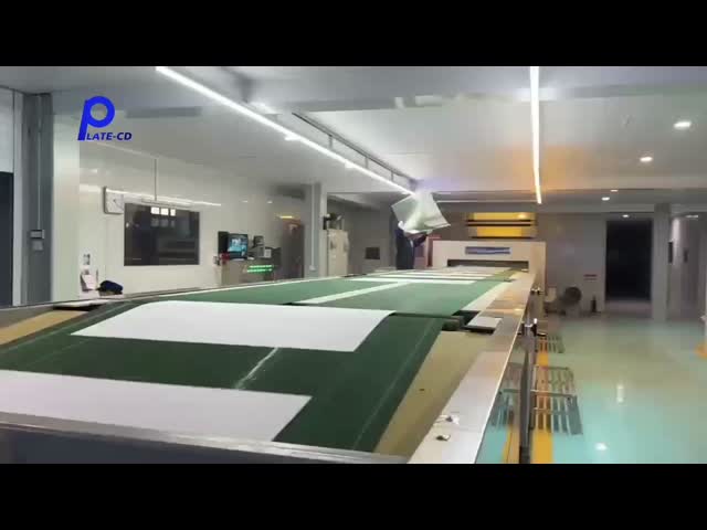 Positive CTCP Printing Plates With Rinse Time 23-26℃ Laser Energy 120-140mJ/cm2 And 60000-80000 Prints