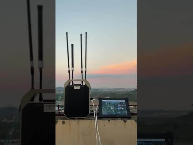 DR600-A All-Scenario Drone Detection and Positioning Device with 10 km Detection Range, 70 MHz to 6.2 GHz Frequency Range, and Lithium Battery Power
