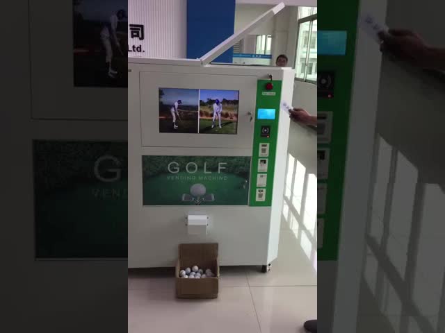 Membership Management Golf Ball Vending Machine Automatic For Golf Driving Range