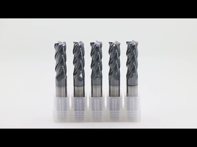Wear Resistant End MIll Milling Cutter Cutting Tools With Carbide M2 HSS PM Material