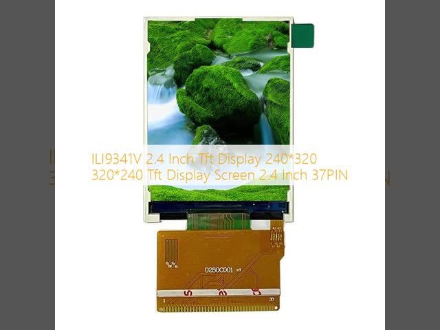 ILI9341V 2.4 Inch Tft Display 240*320 320*240 Tft Display Screen 2.4 Inch 37PIN