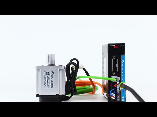 Lichuan AC Servo Motor Drivers Kit A5 LC10P 200W 0.2KW 0.637N.m 220V 1.6A 3000RPM IP65