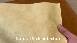 China 3D Textured TPU Leather for Hiking & Work Boots - Tear-Resistant supplier