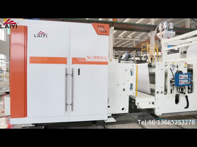 High Speed 350m/min Double Sided Release Paper Extrusion Laminating Machine