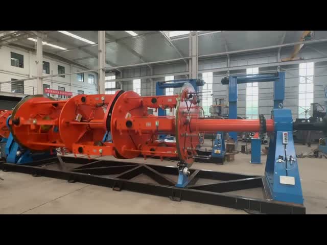Large Frame Wire Stranding Machine For Inslulation Core / ACSR / XLPE Cable