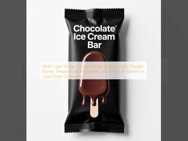 Custom Thickness Frozen Food Packaging Plastic Bags Leak Resistant OEM Size