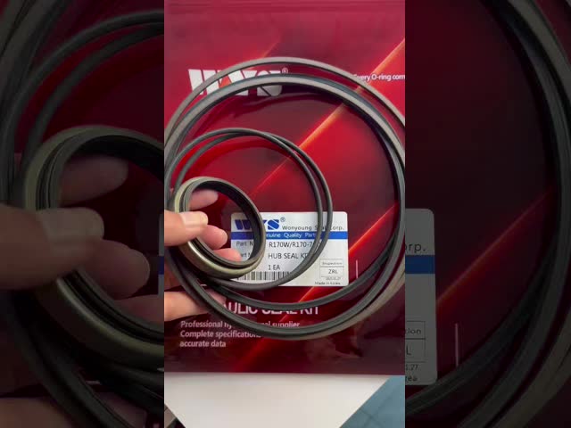 Replacement Parts For Leak-Proof Wheel Hub Seals Of R170W-7/R170W Wheeled Excavators