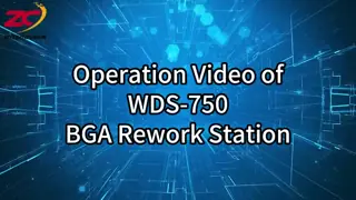China WDS-700 BGA Reballing Station Automatic Operation For Mobile Phones Chips supplier