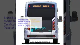 5.3 Meter Pure Electric Bus TEG6530BEV Large Interior Space bus