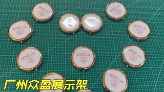 Plastic Retail Hanging Display Racks Printed Foldable for Hair Spray Cosmetic