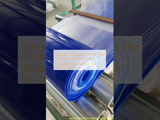 High Tensile Strength Silicone Rubber Sheet with Excellent Ozone Resistance and Wide Temperature Range