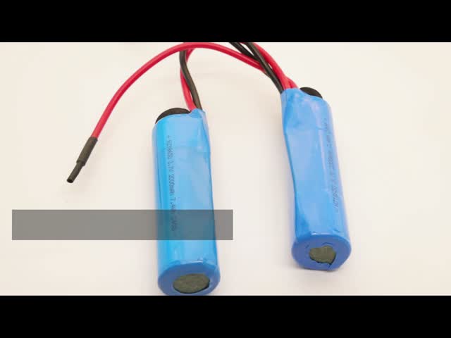 Customized Battery Pack 7.4V 2S5P 16Ah LED Li-ion 18650 Battery Pack