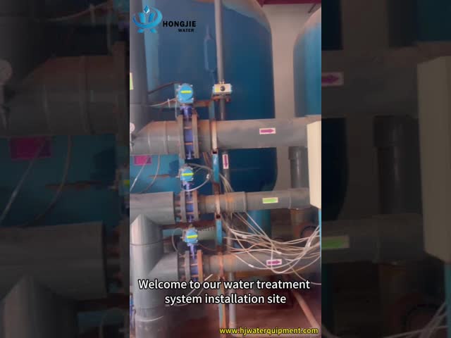 Safe Reliable 95m3/H Ultra Pure Water Equipment For Nuclear Power Plant Boiler Feed Water