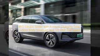 BYD Electric Sedan with 8 Hours Charging Time, 5-door Body Structure, and 120 Mph Top Speed