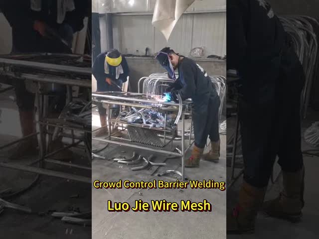 Removable Portable Metal crowd control fencing For Key Event  4*8ft