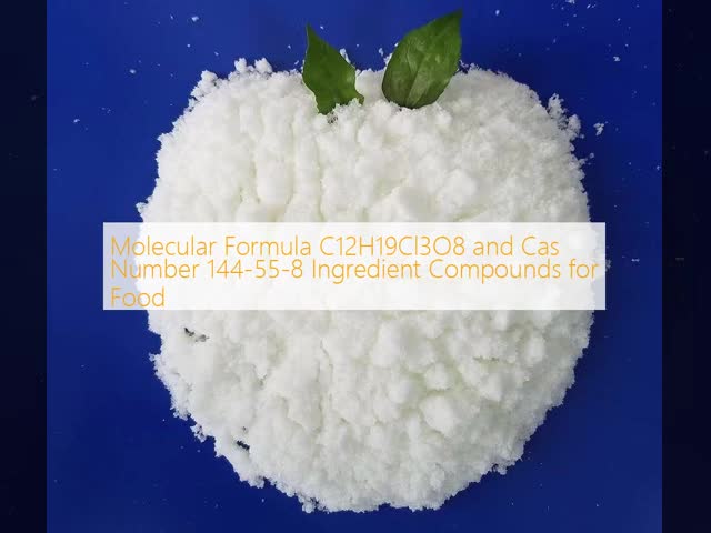 Molecular Formula C12H19Cl3O8 and Cas Number 144-55-8 Ingredient Compounds for Food