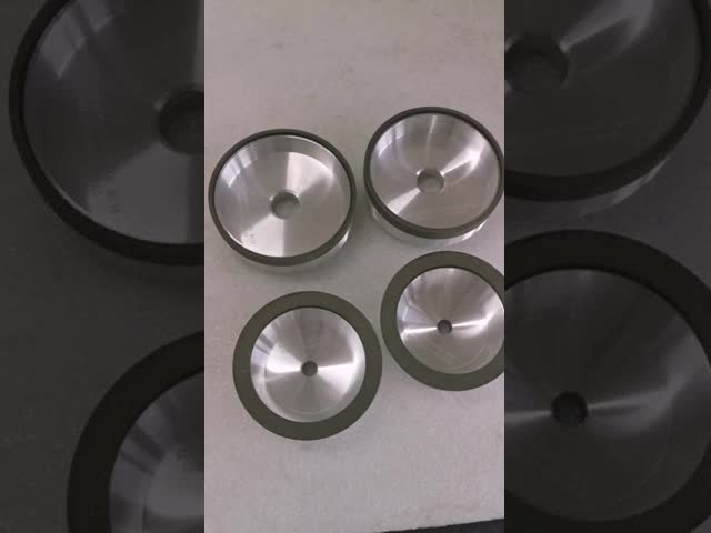 12A2 Resin  Bond Diamond Grinding Wheel  125*25T*31.75*6*12mm D91 Wet Grinding