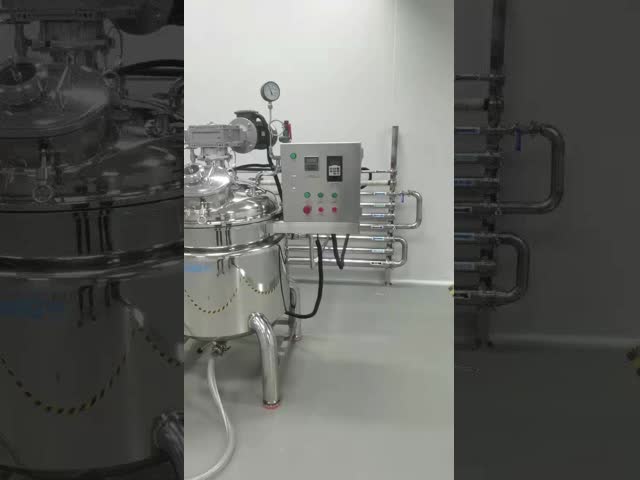 Liquid Soap Shampoo Mixing Making Machine Emulsifier Mixer Tank with Agitator